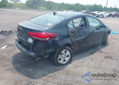 2017 Kia Forte Lx from USA, damaged, VIN 3KPFK4A7XHE110497